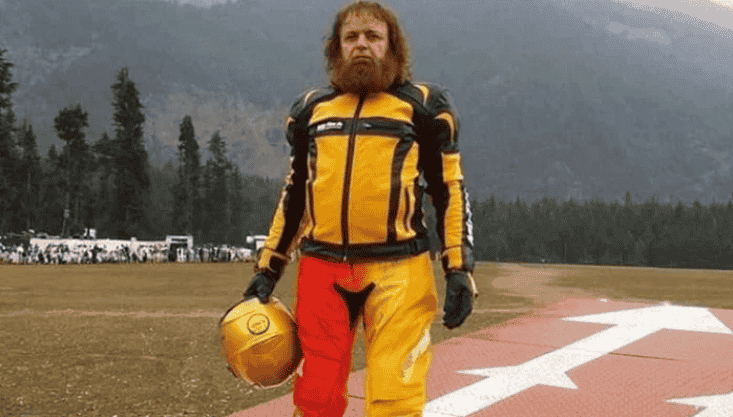 Sultan Golden Sets Reverse Driving Ramp Jump World Record